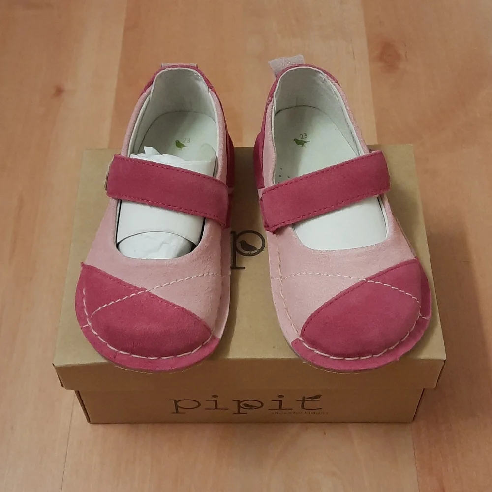 PIPIT by Badorf Kids Jill Leather/Suede Shoe - Picture 2 of 10